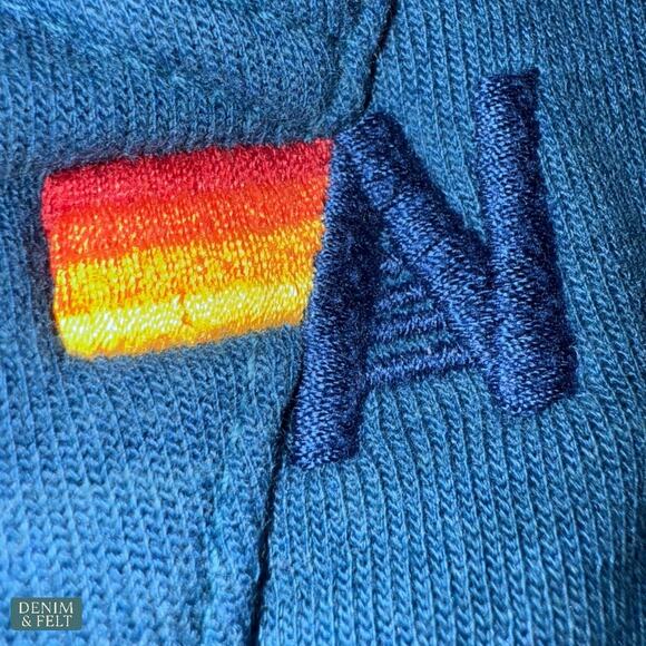 Aviator Nation Navy Red Lightning Bolt Zip Hoodie Retro Streetwear Cool Vibes - Picture 8 of 12